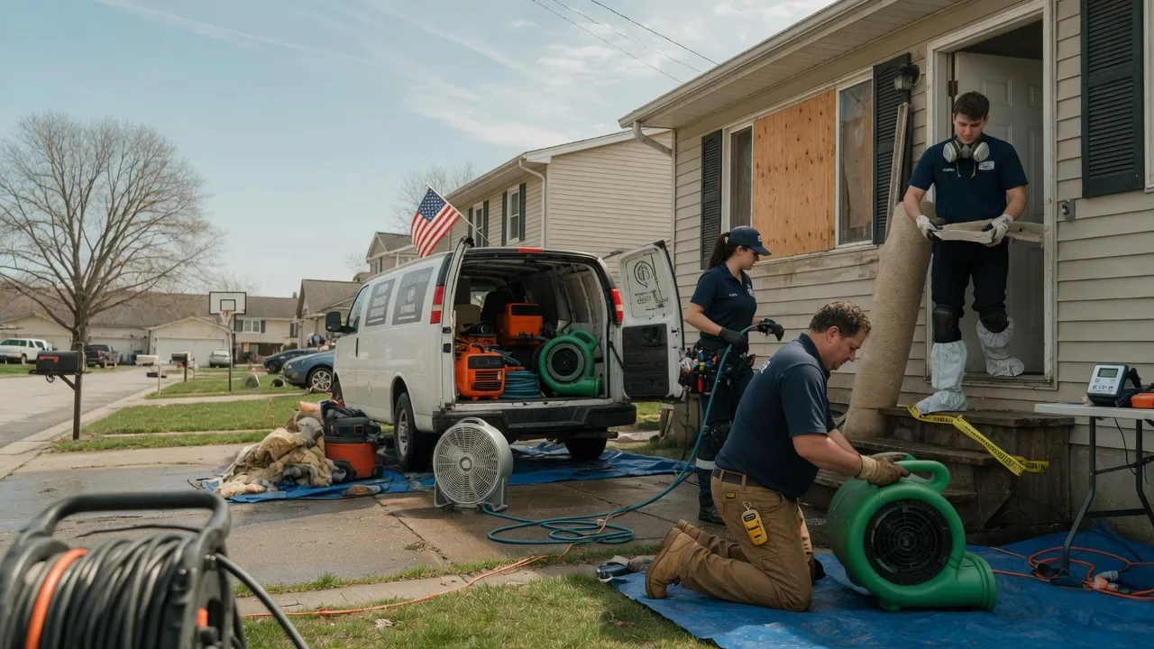 Water Damage Restoration in Morris, PA near me